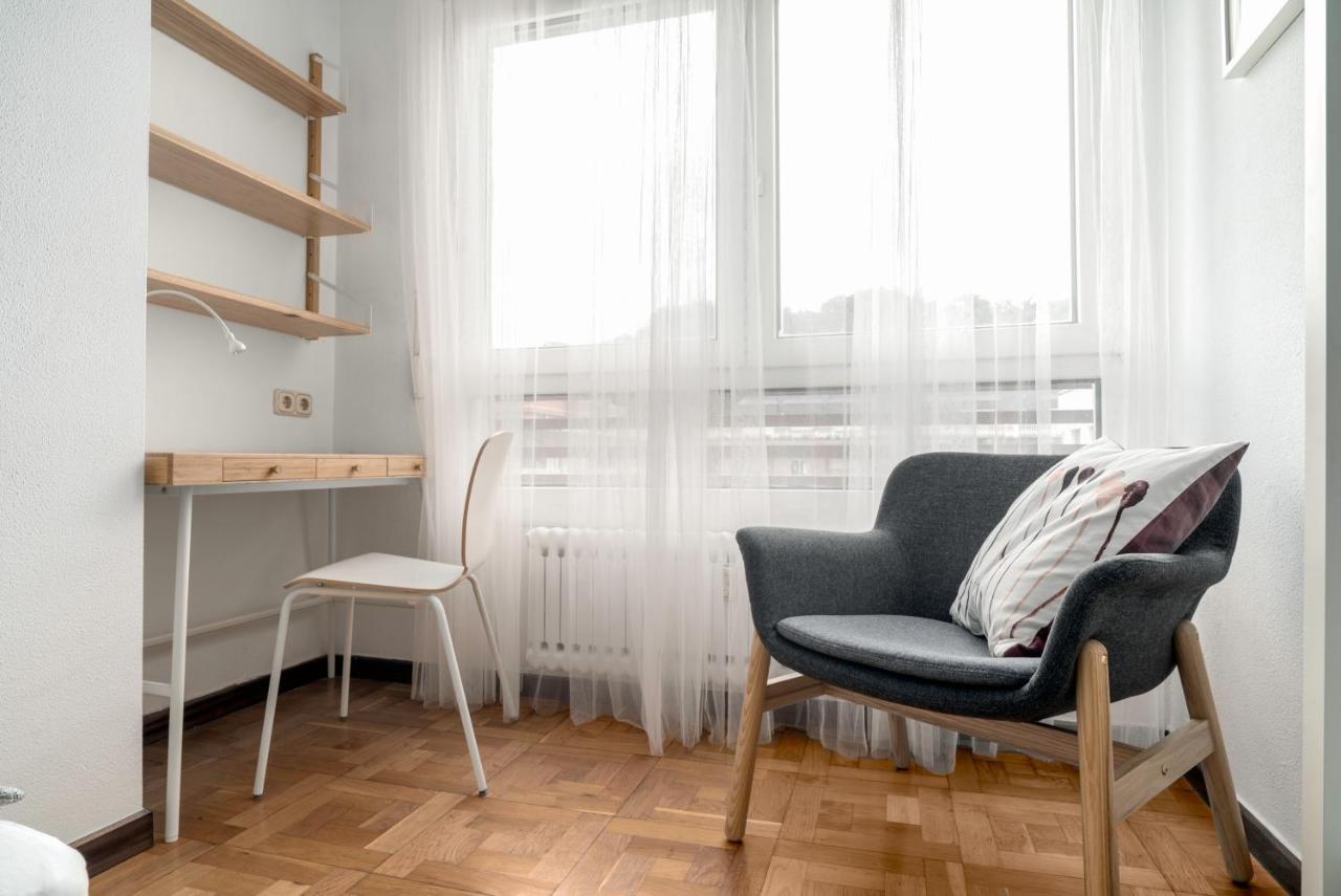 Apartamento Muy Comodo Con Parking San Sebastian Luaran gambar