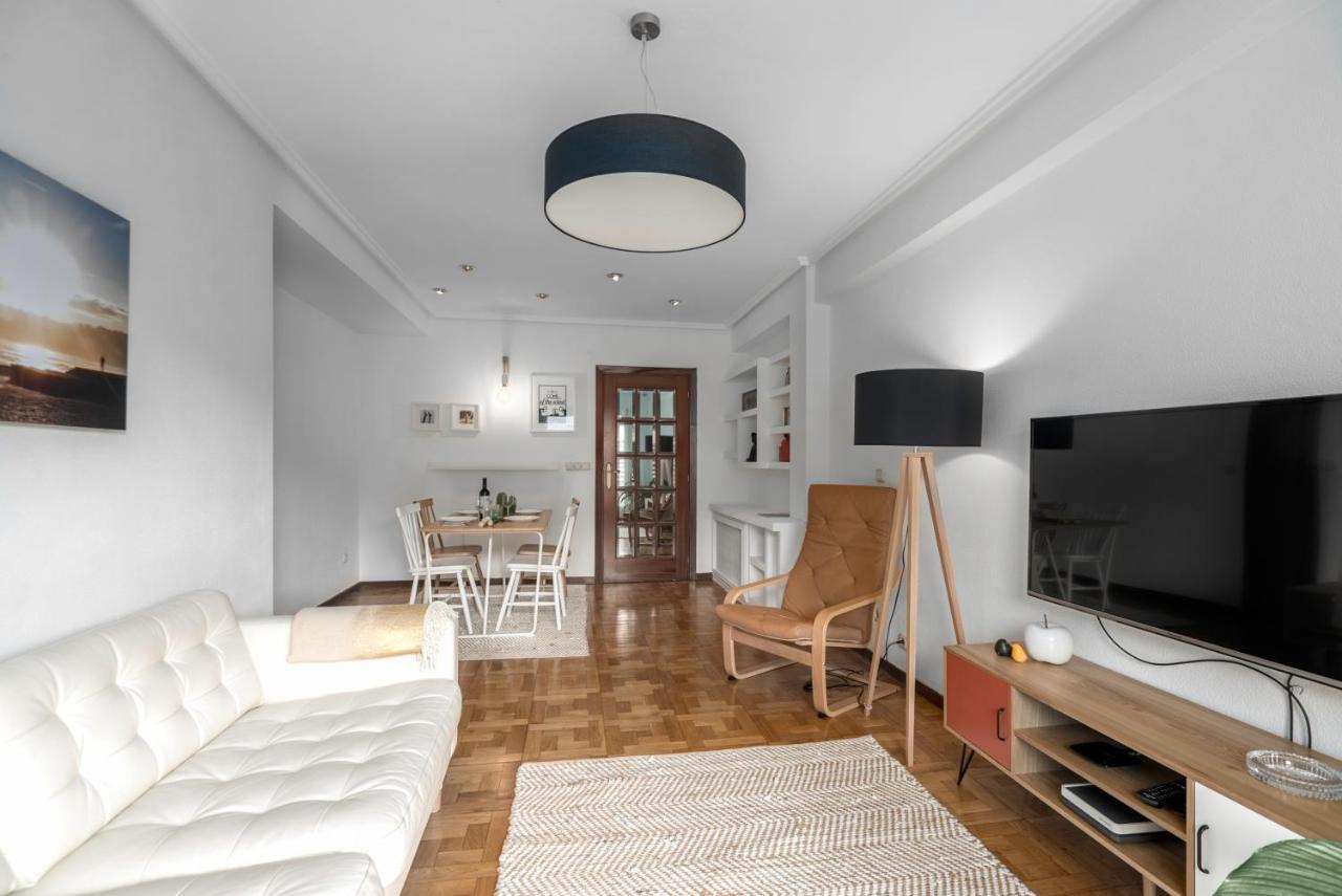 Apartamento Muy Comodo Con Parking San Sebastian Luaran gambar